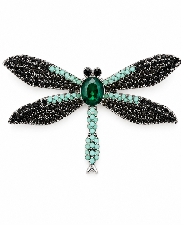 Broche Libélula Emerald Spark