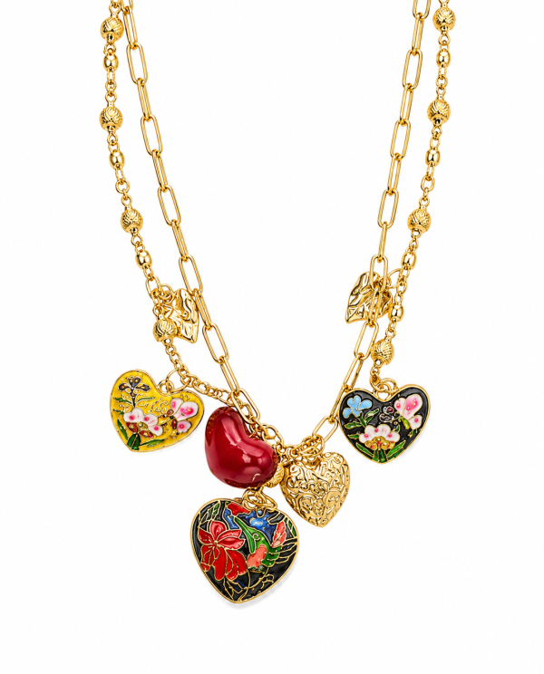 Collar Corazones Encantados