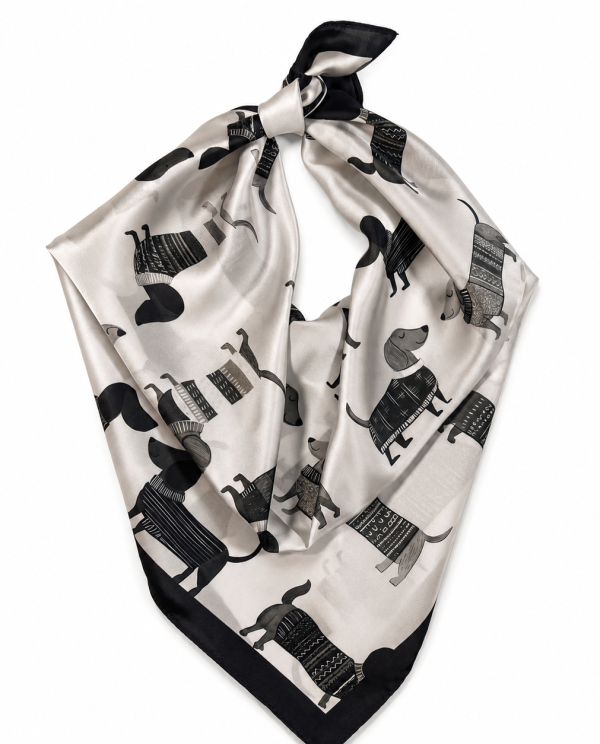 Pañuelo Monochrome Dogs