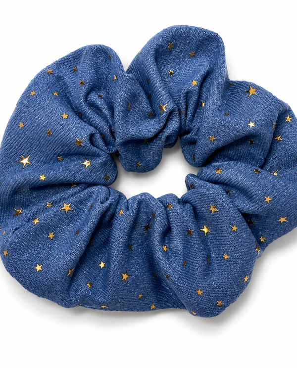 Scrunchie Blue Stardust