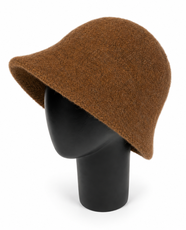 Sombrero Bucket Caramelo Soft Lana