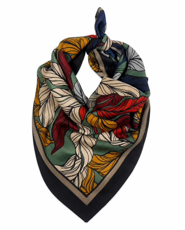 Pañuelo Plumas Multicolor